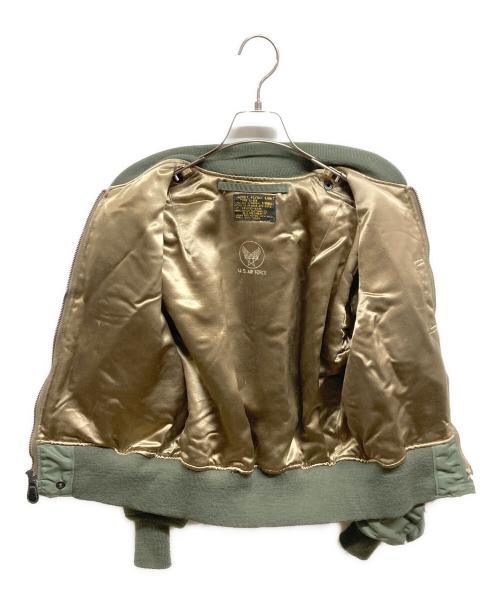 THE REAL McCOY'S（ザ・リアルマッコイズ）THE REAL McCOY'S (ザ・リアルマッコイズ) L-2Bフライトジャケット カーキ サイズ:XSの古着・服飾アイテム