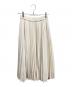 SEVEN TEN by MIHO KAWAHITO (セブン テン バイ ミホ カワヒト) プリーツスカート アイボリー サイズ:S：11000円