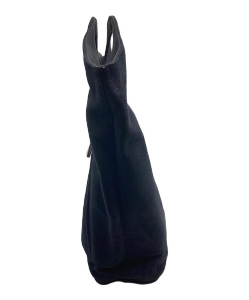 Salvatore Ferragamo（サルヴァトーレ フェラガモ）Salvatore Ferragamo (サルヴァトーレ フェラガモ) リバーシブルハンドバッグ ブラックの古着・服飾アイテム