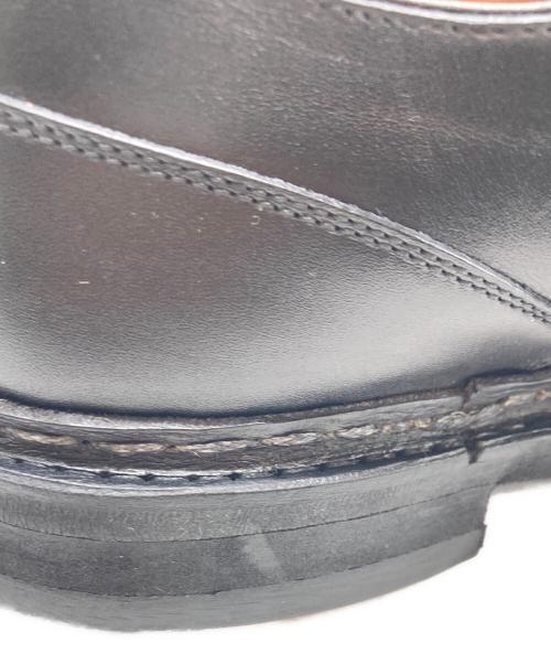 berwick（バーウィック）berwick (バーウィック) Uチップシューズ ブラック サイズ:5の古着・服飾アイテム