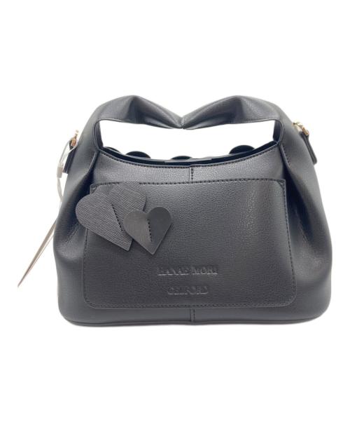 CELFORD（セルフォード）CELFORD (セルフォード) HANAE MORI (ハナエモリ) Lots of hearts bag ブラック 未使用品の古着・服飾アイテム