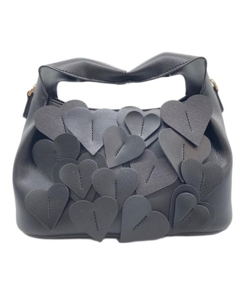 CELFORD（セルフォード）CELFORD (セルフォード) HANAE MORI (ハナエモリ) Lots of hearts bag ブラック 未使用品の古着・服飾アイテム