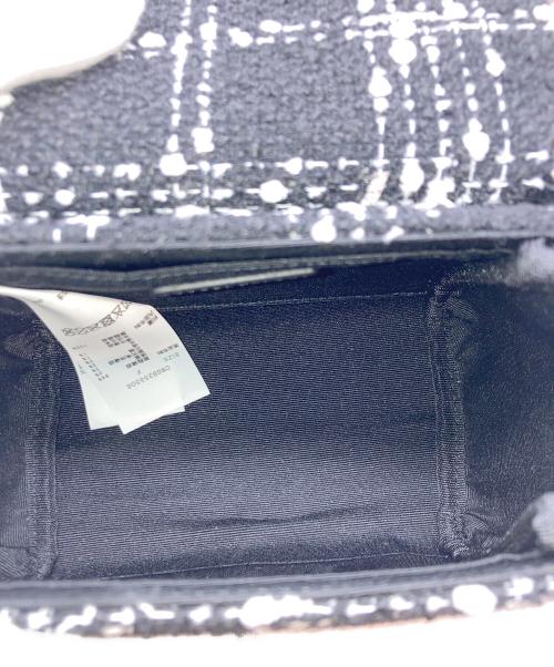 CELFORD（セルフォード）CELFORD (セルフォード) ツイードミニハンドバッグ ブラック 未使用品の古着・服飾アイテム