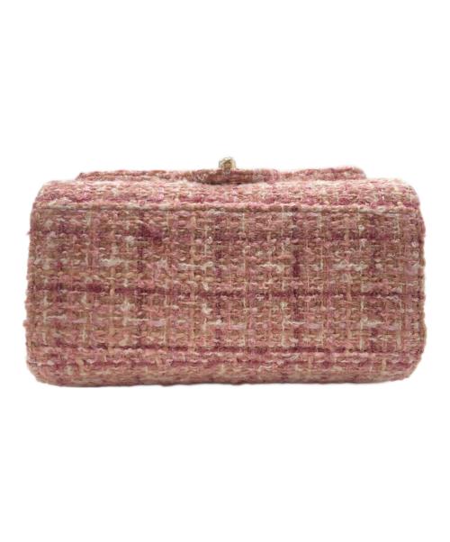 CELFORD（セルフォード）CELFORD (セルフォード) ツイードミニハンドバッグ ピンク 未使用品の古着・服飾アイテム