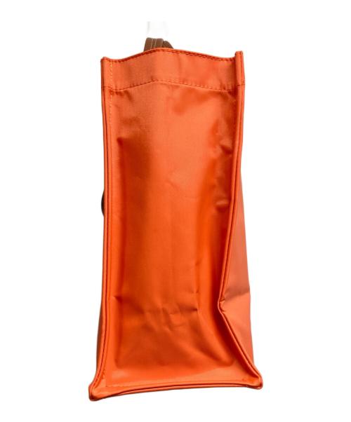 LONGCHAMP（ロンシャン）LONGCHAMP (ロンシャン) ショッピングバッグ オレンジの古着・服飾アイテム