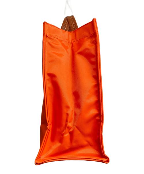 LONGCHAMP（ロンシャン）LONGCHAMP (ロンシャン) ショッピングバッグ オレンジの古着・服飾アイテム