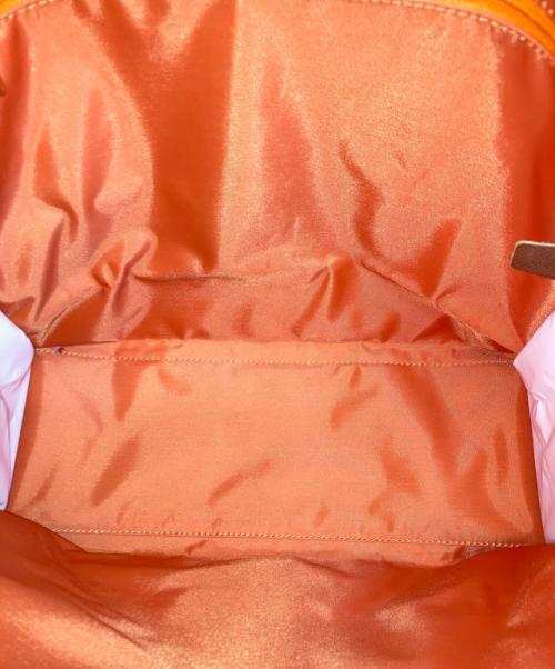 LONGCHAMP（ロンシャン）LONGCHAMP (ロンシャン) ショッピングバッグ オレンジの古着・服飾アイテム