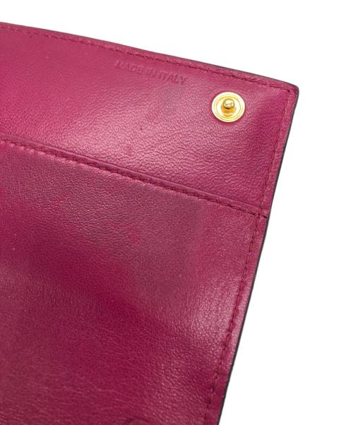 MIU MIU（ミュウミュウ）MIU MIU (ミュウミュウ) パテントレザーリボンデザイン長財布 ブラックの古着・服飾アイテム