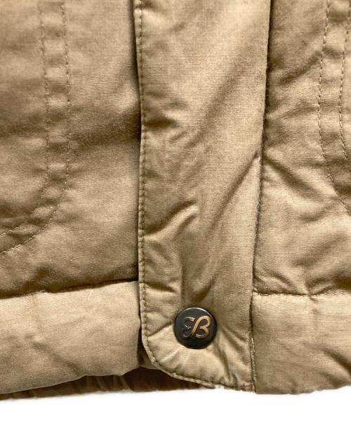 Eddie Bauer（エディーバウアー）Eddie Bauer (エディーバウアー) ハンティングダウンベスト ブラウン サイズ:Lの古着・服飾アイテム