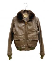 Schott（ショット）の古着「A-2タイプフライトジャケット」｜ブラウン