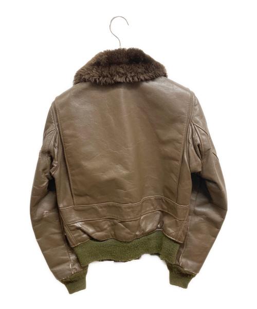 Schott（ショット）Schott (ショット) A-2タイプフライトジャケット ブラウン サイズ:Mの古着・服飾アイテム