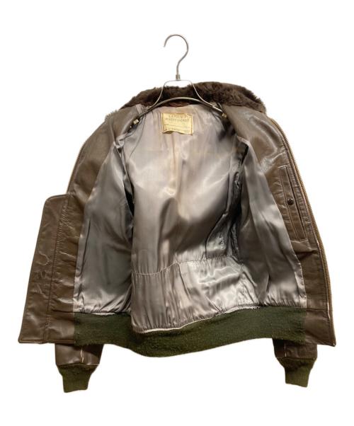 Schott（ショット）Schott (ショット) A-2タイプフライトジャケット ブラウン サイズ:Mの古着・服飾アイテム