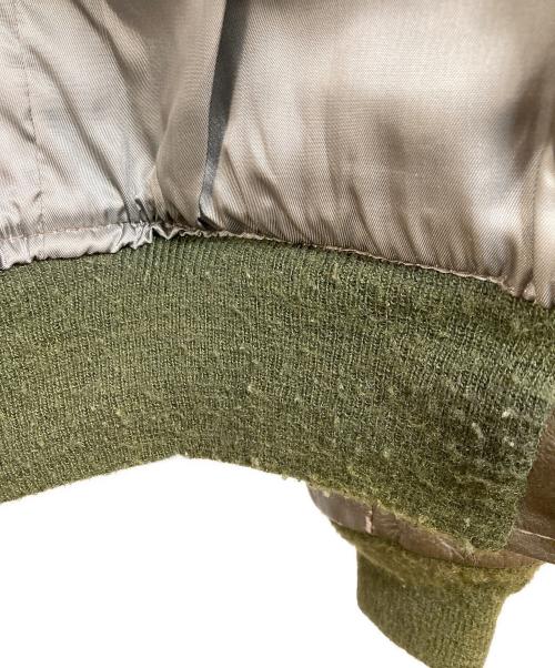 Schott（ショット）Schott (ショット) A-2タイプフライトジャケット ブラウン サイズ:Mの古着・服飾アイテム