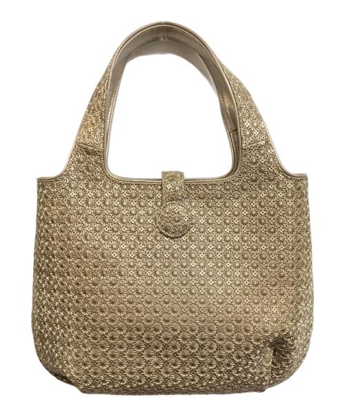 HIROKO HAYASHI（ヒロコ ハヤシ）HIROKO HAYASHI (ヒロコ ハヤシ) ハンドバッグ ベージュの古着・服飾アイテム