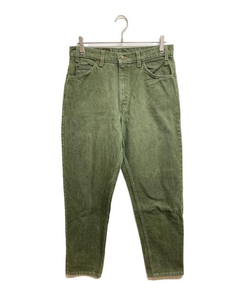 LEVI'S（リーバイス）LEVI'S (リーバイス) 90ｓ550先染デニムパンツ グリーン サイズ:W33の古着・服飾アイテム