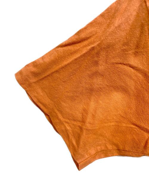 STANLEY DESANTIS（スタンリーデサンティス）STANLEY DESANTIS (スタンリーデサンティス) 90ｓプリントTシャツ オレンジ サイズ:Mの古着・服飾アイテム