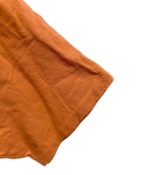 STANLEY DESANTIS（スタンリーデサンティス）STANLEY DESANTIS (スタンリーデサンティス) 90ｓプリントTシャツ オレンジ サイズ:Mの古着・服飾アイテム