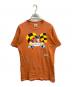 STANLEY DESANTIS（スタンリーデサンティス）の古着「90ｓプリントTシャツ」｜オレンジ