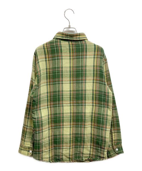 big mac（ビッグマック）big mac (ビッグマック) 70ｓヘビーネルシャツ グリーン サイズ:XLの古着・服飾アイテム