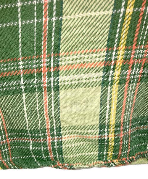 big mac（ビッグマック）big mac (ビッグマック) 70ｓヘビーネルシャツ グリーン サイズ:XLの古着・服飾アイテム