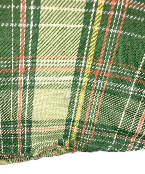 big mac（ビッグマック）big mac (ビッグマック) 70ｓヘビーネルシャツ グリーン サイズ:XLの古着・服飾アイテム