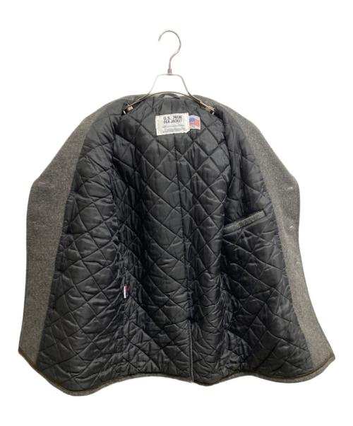 Schott（ショット）Schott (ショット) Pコート グレー サイズ:36の古着・服飾アイテム