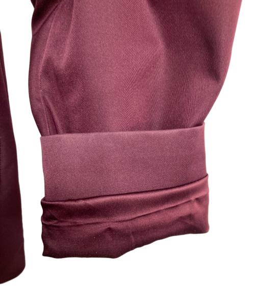 ted baker（テッドベーカー）ted baker (テッドベーカー) ナイロンフリルコート パープル サイズ:2の古着・服飾アイテム