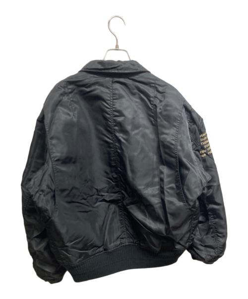 BA-TSU（バツ）BA-TSU (バツ) 80～90ｓリバーシブルフライトジャケット ブラック サイズ:Mの古着・服飾アイテム