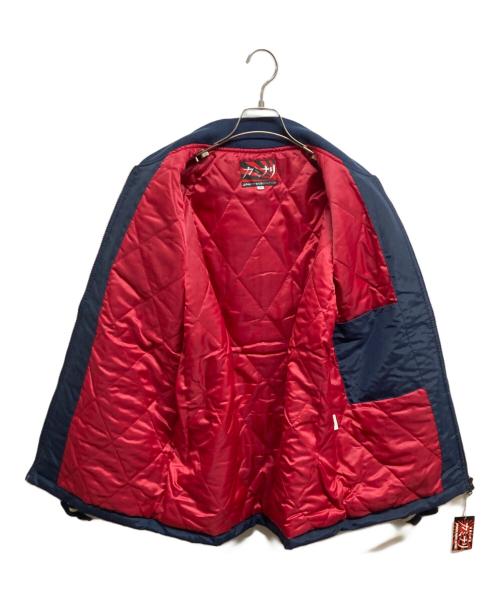 KAMINARI（カミナリ）KAMINARI (カミナリ) スタジャン ネイビー サイズ:Lの古着・服飾アイテム