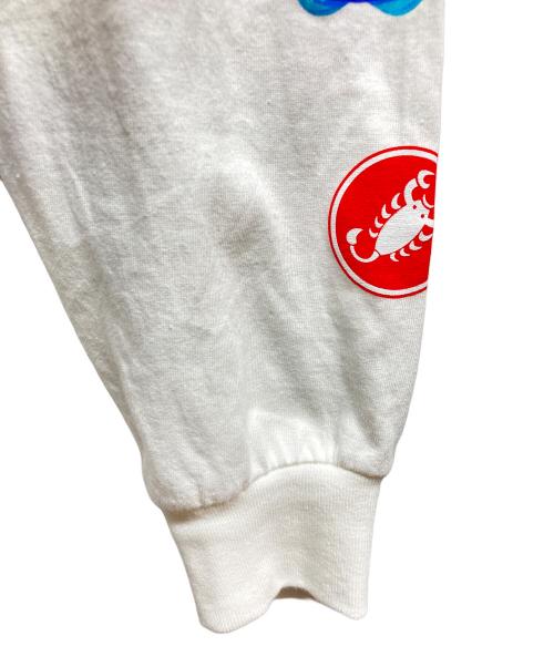 SUPREME（シュプリーム）Supreme (シュプリーム) SpongeBob Castelli Racing L/S Tee ホワイト サイズ:Sの古着・服飾アイテム