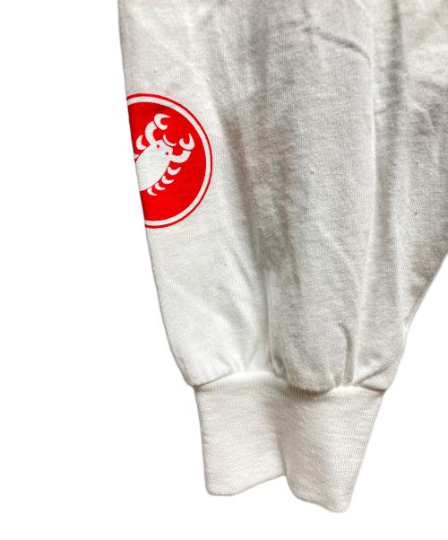 SUPREME（シュプリーム）Supreme (シュプリーム) SpongeBob Castelli Racing L/S Tee ホワイト サイズ:Sの古着・服飾アイテム
