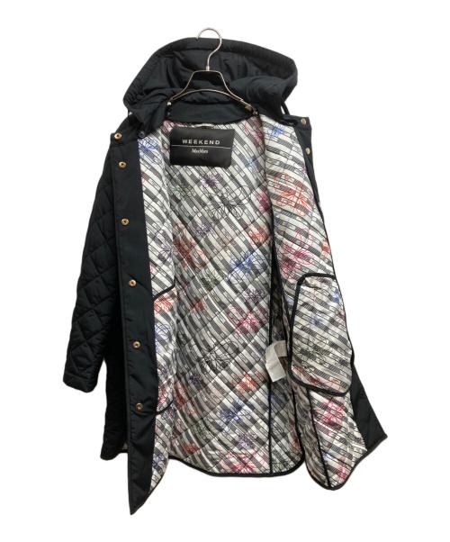 WEEKEND Max Mara（ウィークエンド マックスマーラ）Weekend Max Mara (ウィークエンド マックスマーラ) キルティングコート ブラック サイズ:Lの古着・服飾アイテム