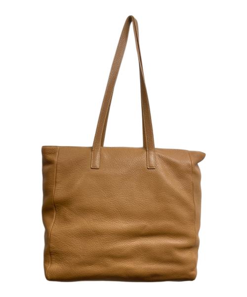 PRADA（プラダ）PRADA (プラダ) VIT.DAINO レザー トートバッグ ブラウンの古着・服飾アイテム