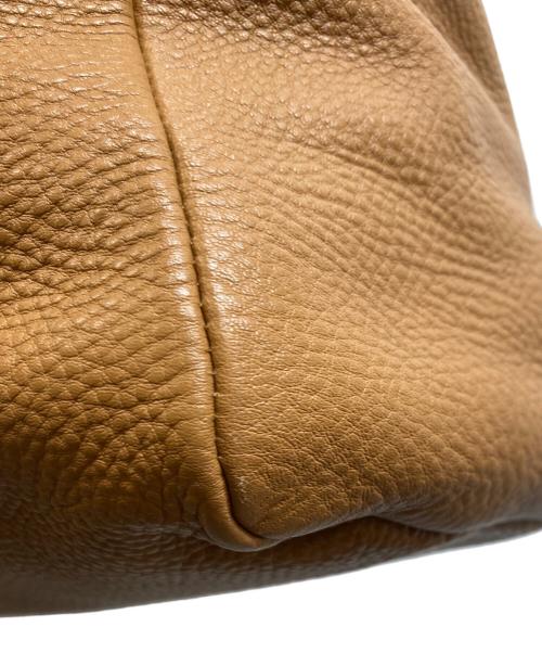 PRADA（プラダ）PRADA (プラダ) VIT.DAINO レザー トートバッグ ブラウンの古着・服飾アイテム