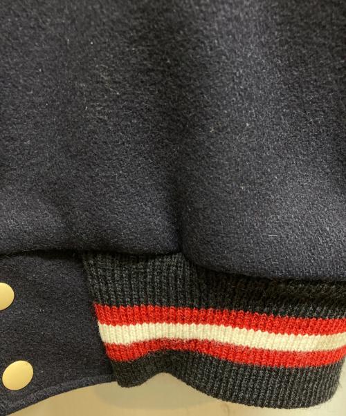 CATCH BALL（キャッチボール）CATCH BALL (キャッチボール) スタジャン ネイビー サイズ:40の古着・服飾アイテム