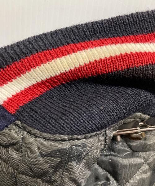 CATCH BALL（キャッチボール）CATCH BALL (キャッチボール) スタジャン ネイビー サイズ:40の古着・服飾アイテム