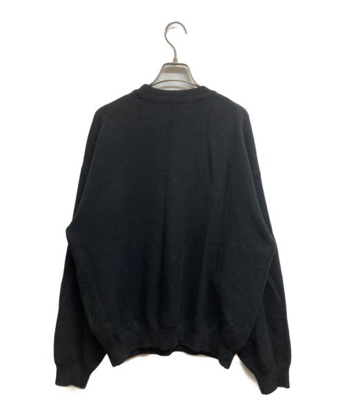 VICTIM（ヴィクティム）VICTIM (ヴィクティム) BASIC KNIT ブラック サイズ:Mの古着・服飾アイテム