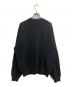 VICTIM (ヴィクティム) BASIC KNIT ブラック サイズ:M：5000円