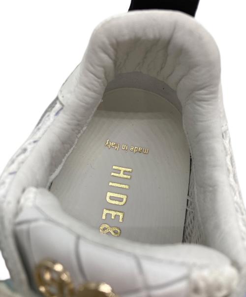 HIDE&JACK（ハイドアンドジャック）HIDE&JACK (ハイドアンドジャック) ローカットスニーカー ホワイト サイズ:36の古着・服飾アイテム