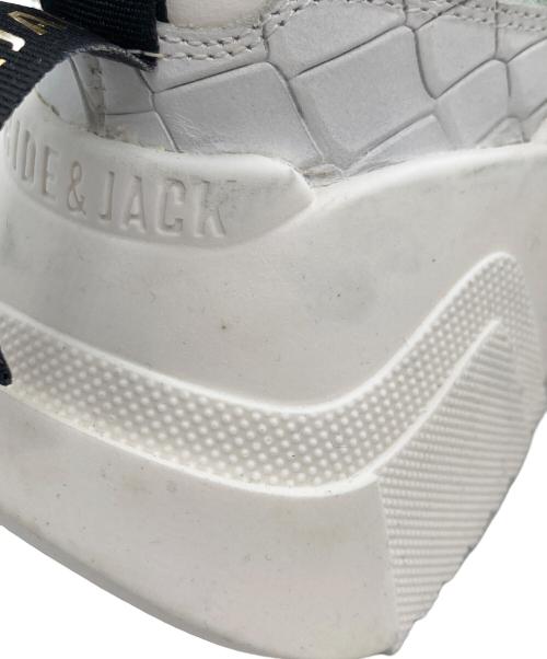 HIDE&JACK（ハイドアンドジャック）HIDE&JACK (ハイドアンドジャック) ローカットスニーカー ホワイト サイズ:36の古着・服飾アイテム