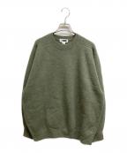 H BEAUTY&YOUTHエイチ ビューティー&ユース）の古着「クルーネックニット」｜グリーン