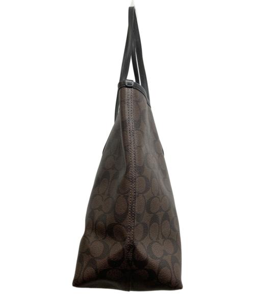 COACH（コーチ）COACH (コーチ) シティ トート シグネチャー キャンバス ブラウンの古着・服飾アイテム