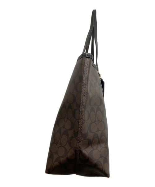 COACH（コーチ）COACH (コーチ) シティ トート シグネチャー キャンバス ブラウンの古着・服飾アイテム