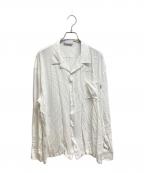 FEELSフィールズ）の古着「RAYON SHIRT WHITE 