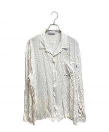 FEELS（フィールズ）の古着「RAYON SHIRT WHITE "DRESS CODE LINE"」｜ホワイト