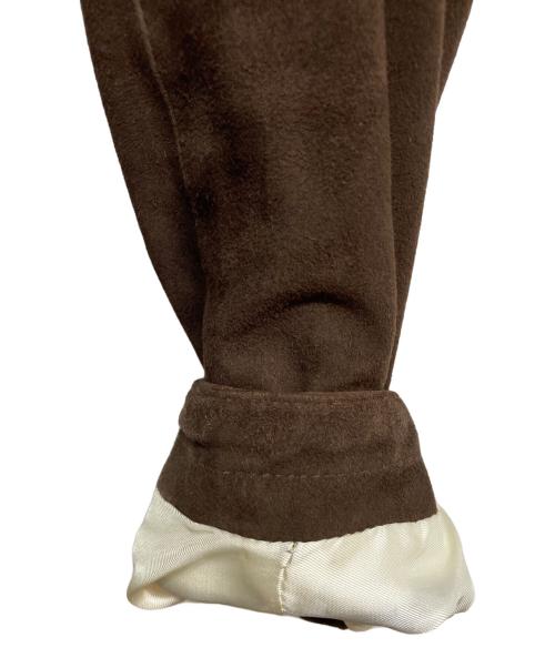 Cinquanta（チンクワンタ）Cinquanta (チンクワンタ) スエードシングルライダースジャケット ブラウン サイズ:46の古着・服飾アイテム