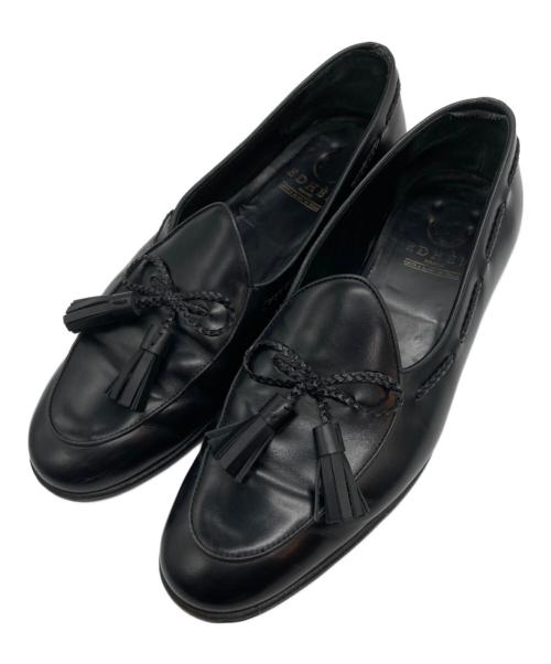 EDHEN（エデン）EDHEN (エデン) タッセルローファー ブラック サイズ:7の古着・服飾アイテム