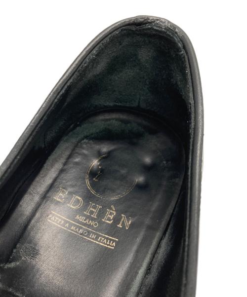 EDHEN（エデン）EDHEN (エデン) タッセルローファー ブラック サイズ:7の古着・服飾アイテム