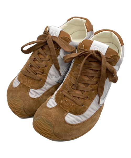 LOEWE（ロエベ）LOEWE (ロエベ) Ballet Runner 2.0  ローカットスニーカー ブラウン サイズ:41の古着・服飾アイテム