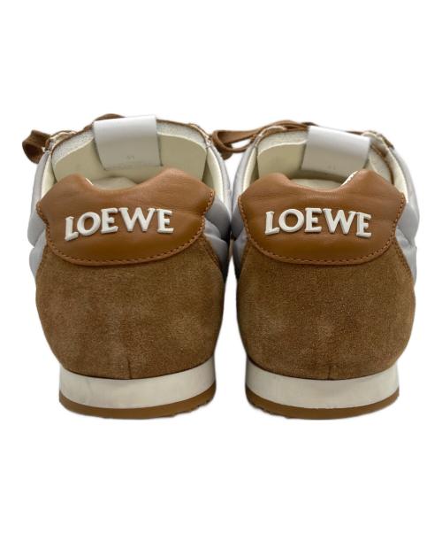 LOEWE（ロエベ）LOEWE (ロエベ) Ballet Runner 2.0  ローカットスニーカー ブラウン サイズ:41の古着・服飾アイテム